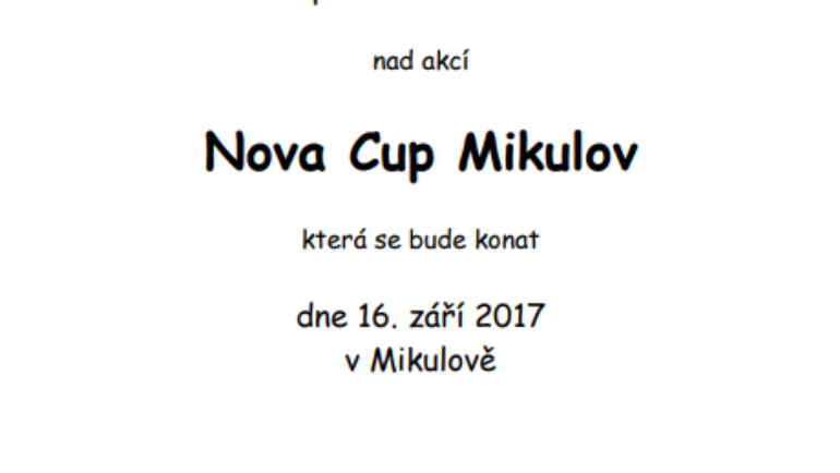 Záštita od starosty Mikulova