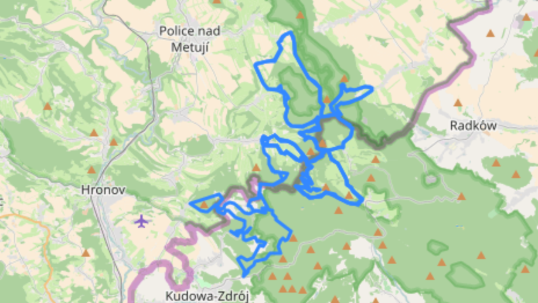 Trasa závodu vždy ve vašem mobilu!