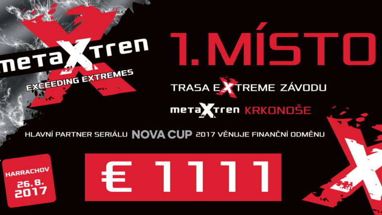 Pro vítěze metaXtren Krkonoše 1 111 euro!