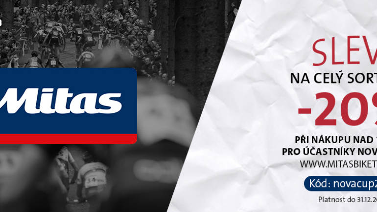 Sleva na celý sortiment Mitas