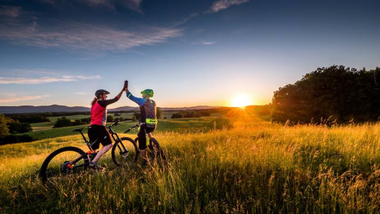 #světovéČesko a skvělé stezky pro bikery